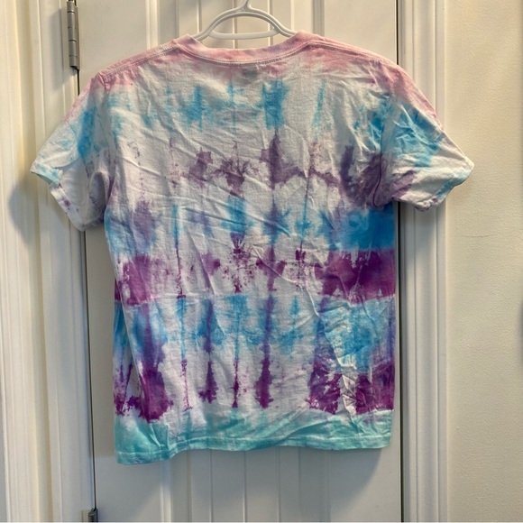 Handcrafted Size Youth Medium Tie-Dye Short Sleeve Tee - Picture 4 of 6